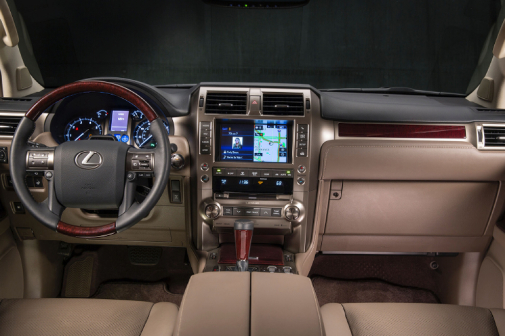 Салон Lexus GX 2014 внедорожник