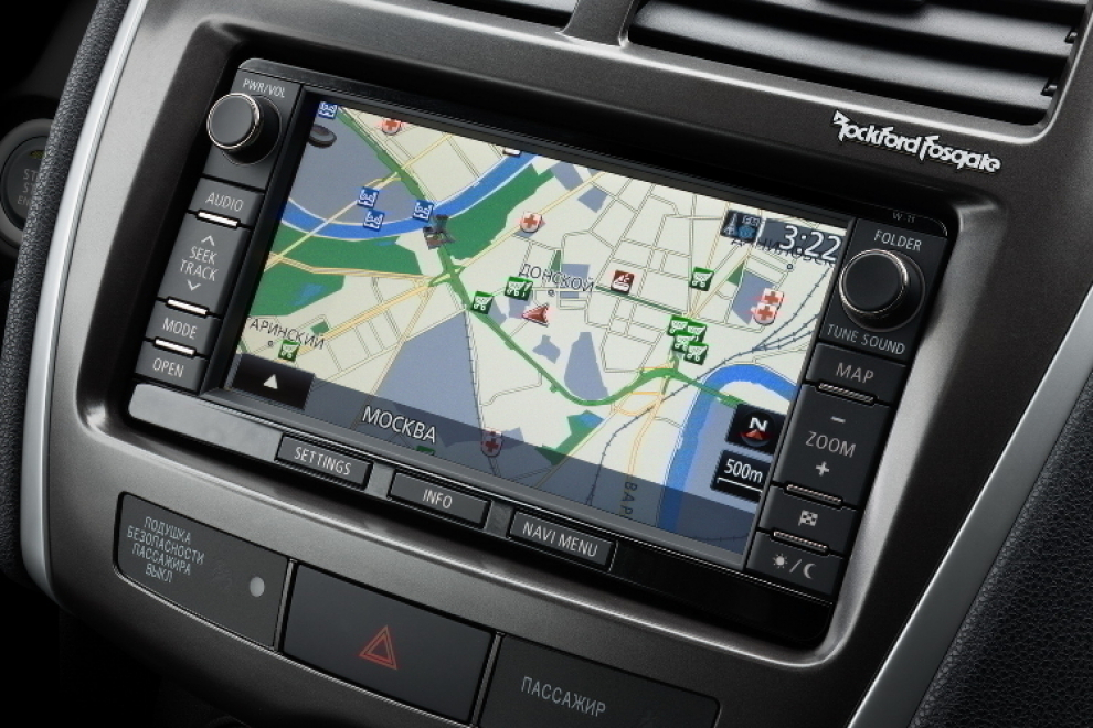 Салон Mitsubishi ASX 2013 кроссовер