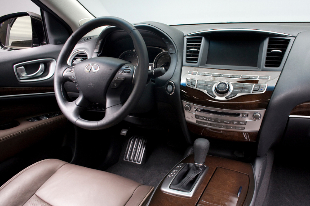 Салон Infiniti JX 2012 кроссовер