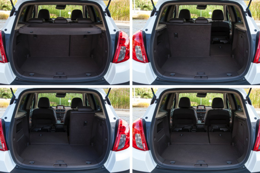 Багажник Opel Mokka 2012 кроссовер