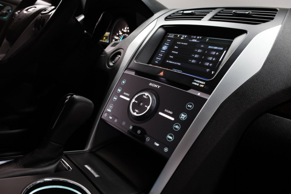 Салон Ford Explorer 2013 кроссовер