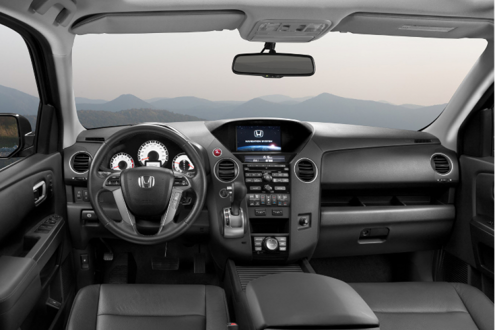 Салон Honda Pilot 2013 кроссовер