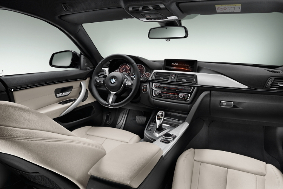 Салон BMW 4 Series Gran Coupe 2014 лифтбек