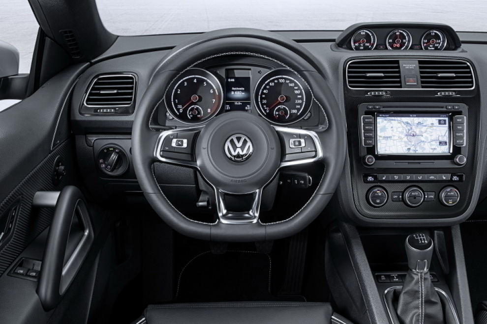 Салон Volkswagen Scirocco 2014 хэтчбек