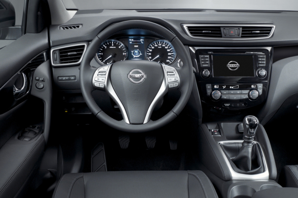 Салон Новый Nissan Qashqai 2014 (Ниссан Кашкай 2014) кроссовер