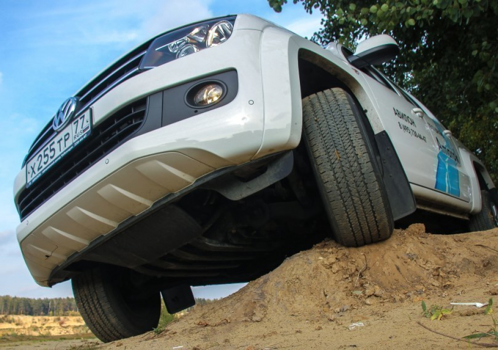 Испытание на Off-Road Volkswagen Amarok