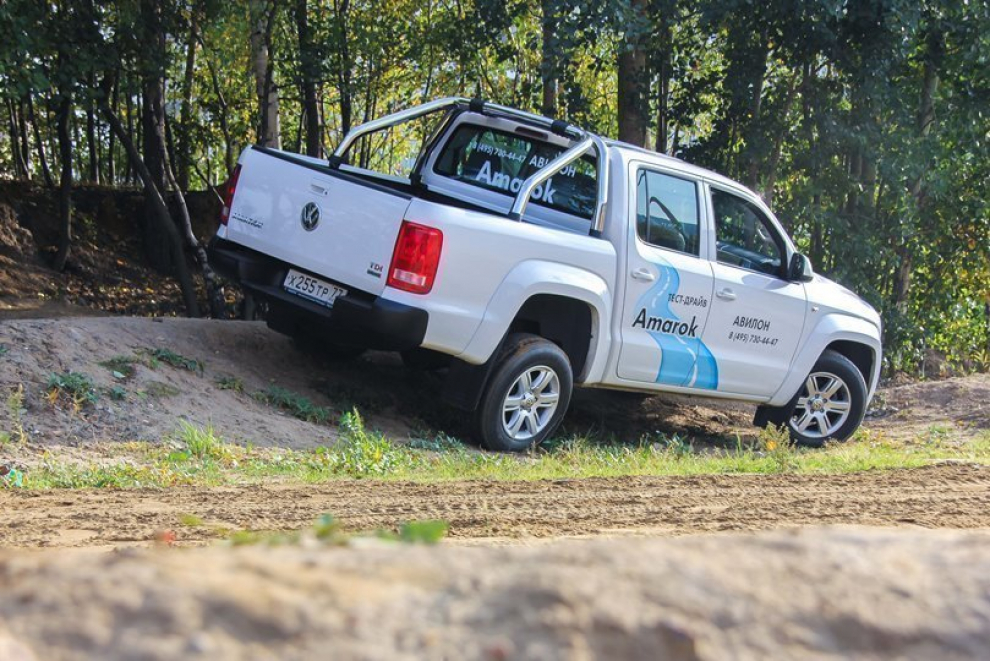 Испытание на Off-Road Volkswagen Amarok