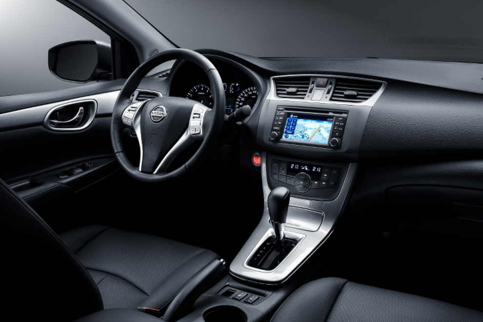Салон Nissan Sentra 2014 седан