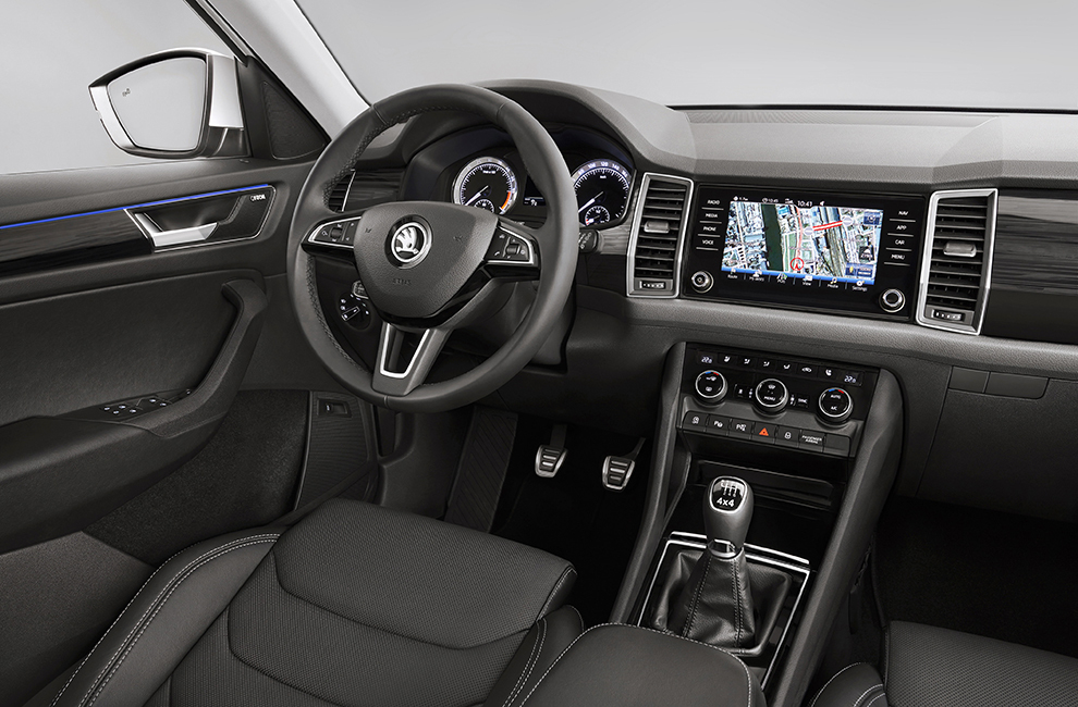 Салон Skoda Kodiaq