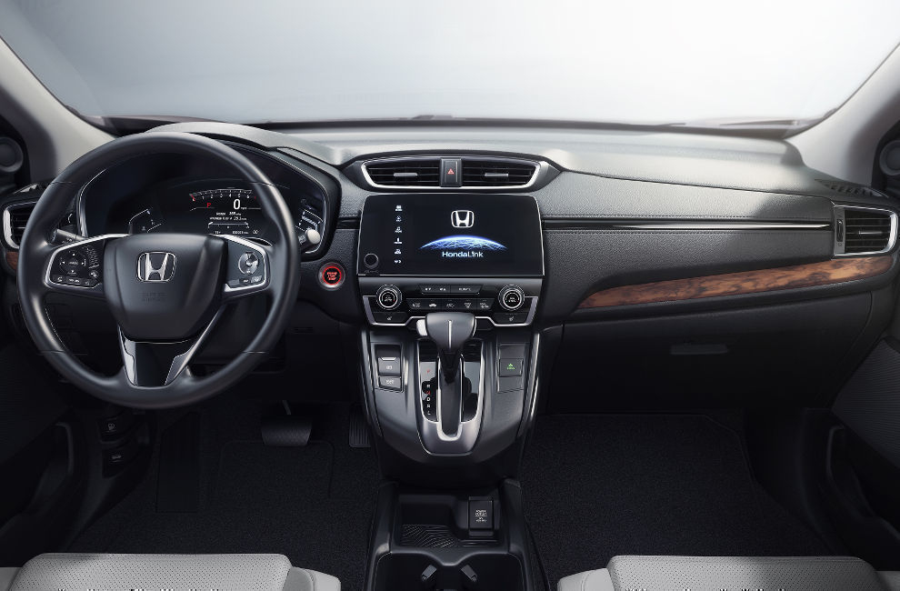 Интерьер салон Honda CR-V (Хонда СРВ) 2017 кроссовер