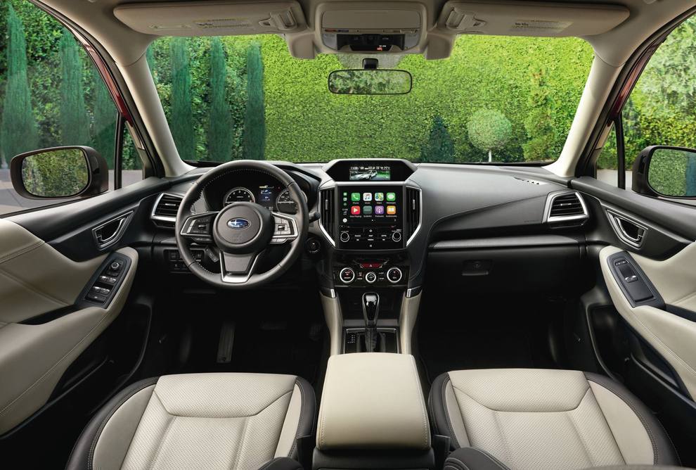 Subaru Forester 2018. Интерьер